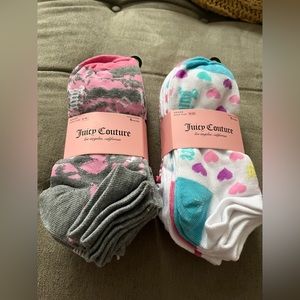 Juicy Couture women’s socks size 4-10